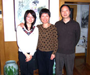 Zhang Ming Yang, Alice Wang and Zhang Yong Xun